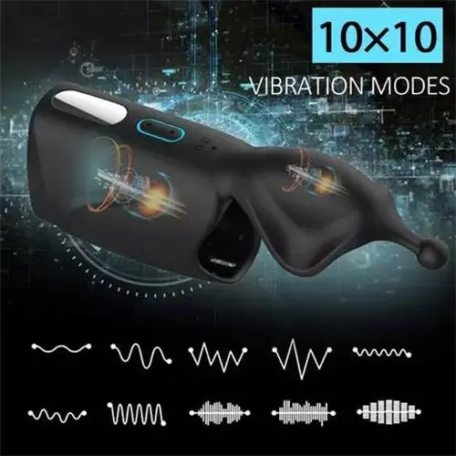 Buyging™ QMYSKY Dual Motor 10 Vibrating Glans Exerciser