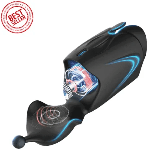 Buyging™ QMYSKY Dual Motor 10 Vibrating Glans Exerciser