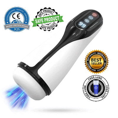 Strong Sucking & Vibrating Male Heating Masturbator adultjoybox Strong Sucking & Vibrating Male Heating Masturbator adultjoybox