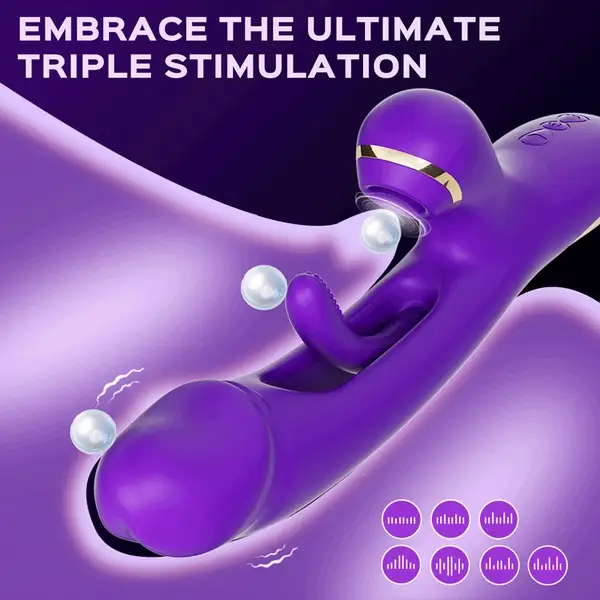 Skylar - Clit Sucking G-spot Tapping Vibrator adultjoybox Skylar - Clit Sucking G-spot Tapping Vibrator adultjoybox